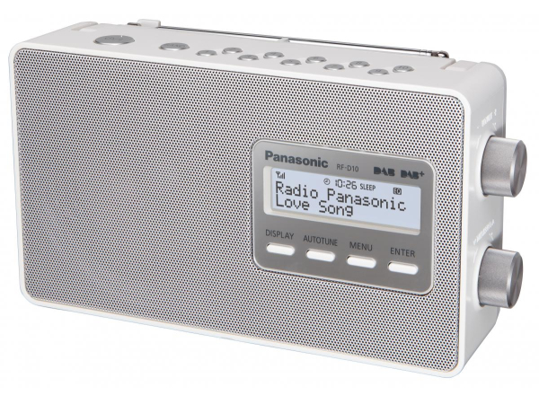 Panasonic, Radio / Wecker, Panasonic DAB+ Radio Bluetooth D30 white, Produkte & Wohnen