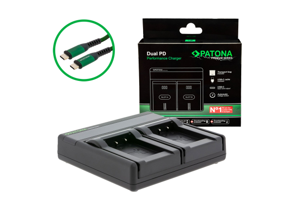 Patona, Ladegeräte Foto, Patona Dual PD Sony NP-BX1 USB-C, Produkte & Wohnen