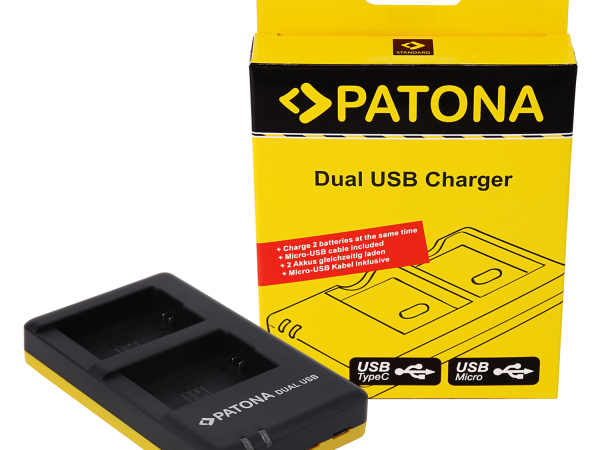 Patona, Ladegeräte Foto, Patona Ladegerät Dual USB Sony NP-FW50, Produkte & Wohnen
