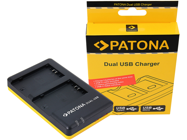 Patona, Ladegeräte Foto, Patona Ladegerät Dual USB Sony NP-FZ100, Produkte & Wohnen