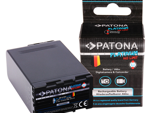 Patona, Video Akkus, Patona Platinum Akku Sony BP-U100, Produkte & Wohnen