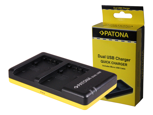 Patona, Ladegeräte Foto, Patona Ladegerät Dual USB Sony NP-FV70, Produkte & Wohnen