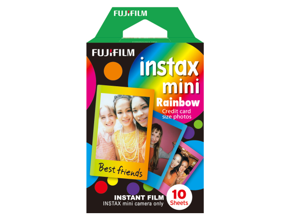 Fuji, Sofortbild, Fujifilm Instax Mini 10 Blatt Rainbow, Produkte & Wohnen