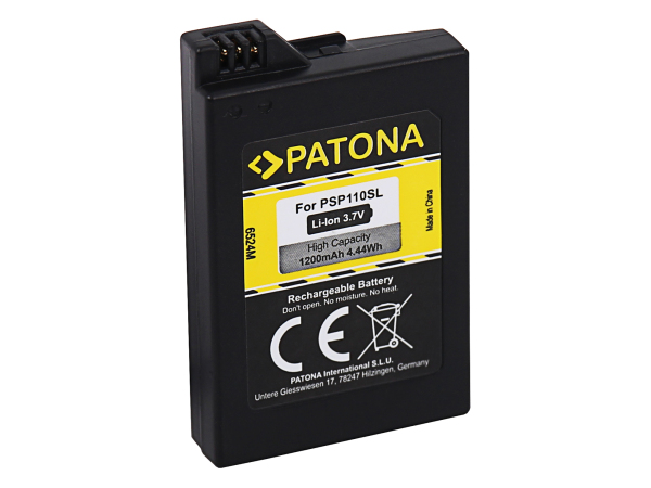 Patona, Gaming Akkus & Ladegeräte, Patona Akku Sony PSP-S110, Produkte & Wohnen
