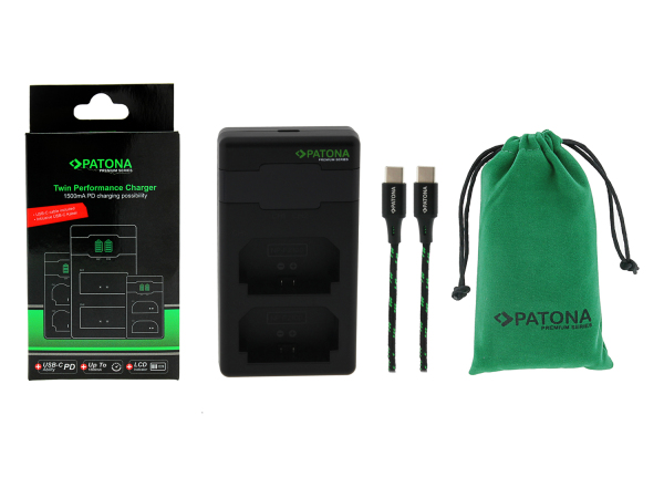 Patona, Ladegeräte Foto, Patona Premium Twin Charg Sony NP-FZ100, Produkte & Wohnen