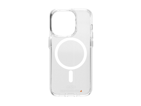 SBS, Kompatibles kabelloses Laden, Extrem widerstandsfähiges Cover für iPhone 15 Pro mit D3O-Technologie, Produkte & Wohnen