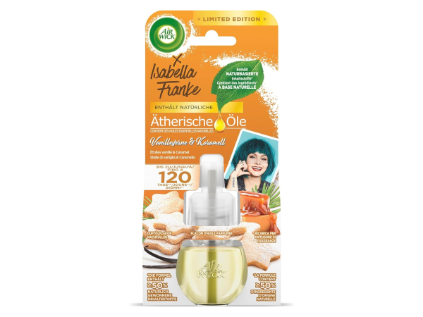 Air Wick, Unsere Neuheiten, Air Wick Duftölflakon Nachfüller Vanillestern& Raumduft, Produkte & Wohnen