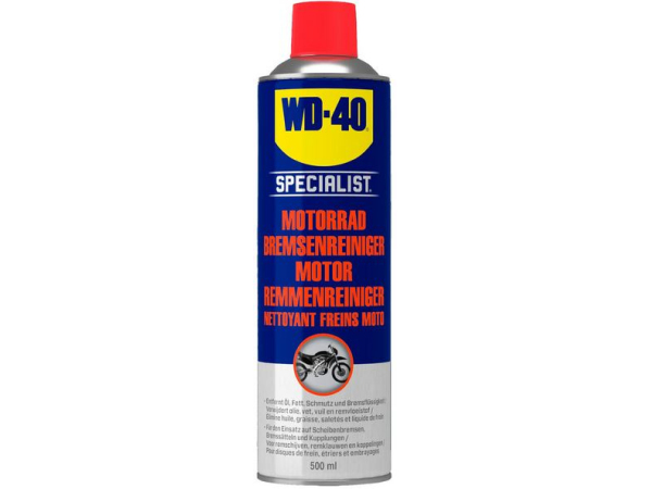 WD-40, Karosseriepflege,  Spec. Motorbike Bremsenreiniger Spraydose 500 ml, AUTO & BIKE, 56061 5032227005587