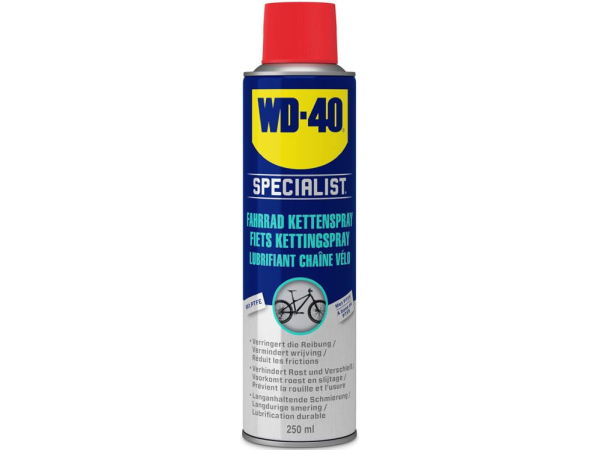 WD-40, Karosseriepflege,  Bike Kettenspray Allwetter Spraydose 250 ml, AUTO & BIKE, 49703 5032227005334