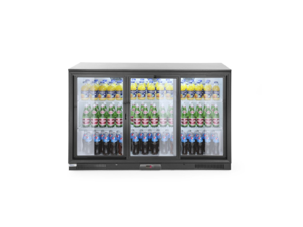 HENDI, Kühlschrank Freistehend, HENDI Bar Kühlschrank mit Schiebetüren 303 L Kühlschrank Freistehend, Produkte & Wohnen