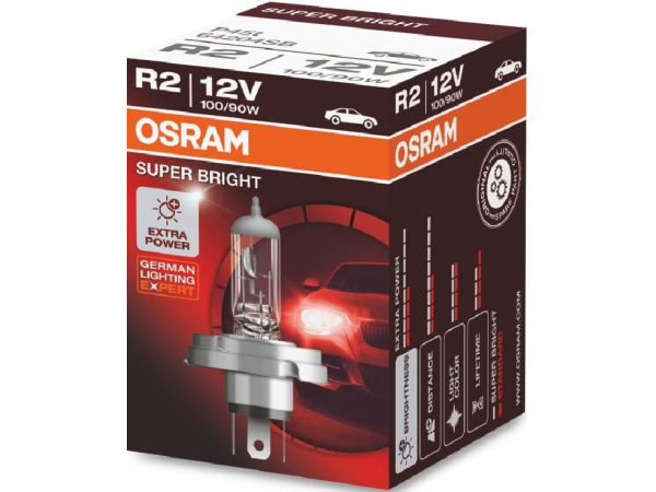 OSRAM, Ersatzleuchtmittel,  Rallye Lampe H4 12V 100/90W P45t , AUTO & BIKE, 64204SB