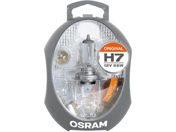 OSRAM, Ersatzleuchtmittel, EUROBOX MINI H7 12V Inhalt 6 Glühlampen & 3 Sicherungen, AUTO & BIKE, CLKM H7 ALB H7 MINI