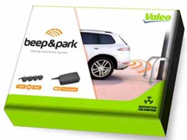 VALEO, Front- & Rückfahrtkamera,  Beep + Park Einkparkhilfe Kit 1 mit 4 Sensoren + Lautsprecher, AUTO & BIKE, 632200