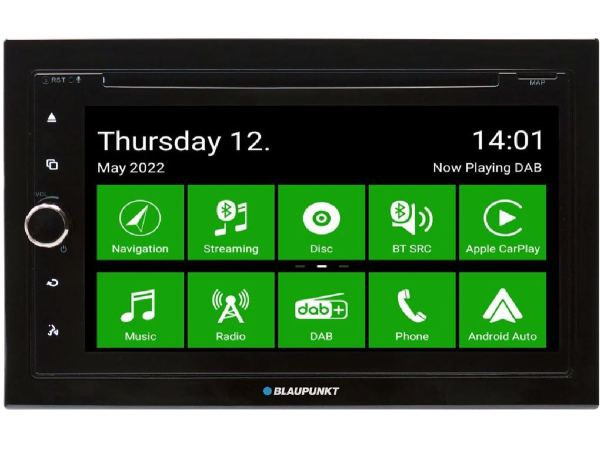 Blaupunkt, Fahrzeug Hifi,  Hannover 700 DAB CarPlay & Android Audio, AUTO & BIKE, 2 002 020 700 020 Hannover 700 DAB