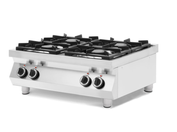 HENDI, Gastro Küchengeräte, HENDI Gaskocher Kitchen Line 4 Brenner Gaskocher, Produkte & Wohnen