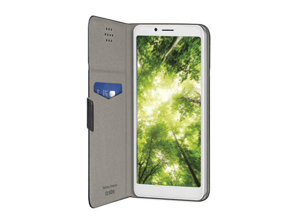 SBS, Universelle Hüllen, Hülle Bookslim Universal für Smartphones bis zu 6,8' (170x80mm max), Produkte & Wohnen