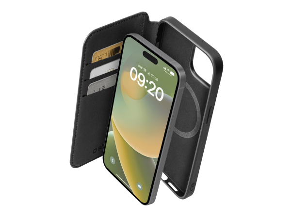 SBS, Kompatibles kabelloses Laden, MagSafe-kompatible aufklappbare Hülle für iPhone 15 Plus/14 Plus, Produkte & Wohnen