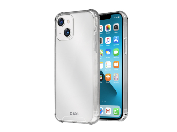 SBS, Kompatibles kabelloses Laden, Impact Cover für iPhone 13 Mini, Produkte & Wohnen