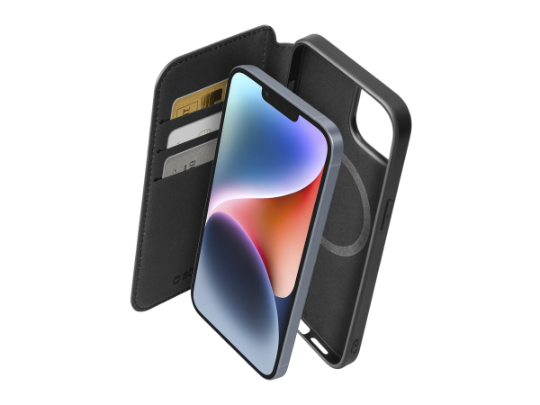 SBS, Kompatibles kabelloses Laden, MagSafe-kompatible aufklappbare Hülle für iPhone 14 Plus, Produkte & Wohnen