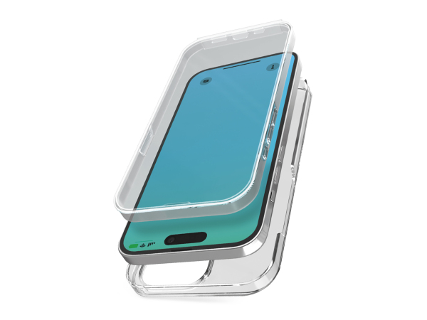 SBS, Kompatibles kabelloses Laden, Cover Full Body 360° für iPhone 15 Pro - Extreme Collection , Produkte & Wohnen