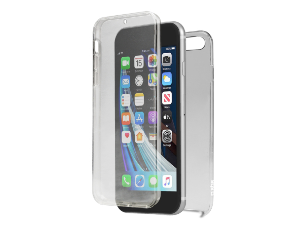 SBS, Kompatibles kabelloses Laden, Cover Full Body 360° für iPhone SE 2022/SE 2020/8/7 - Unbreakable Collection, Produkte & Wohnen