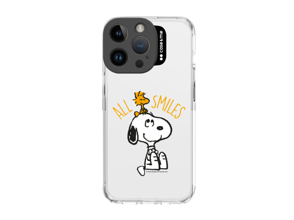 CASEME, Hüllen mit kameraschutz, Hülle mit Peanuts-Motiv und Objektivschutz für das iPhone 15 Pro, Produkte & Wohnen