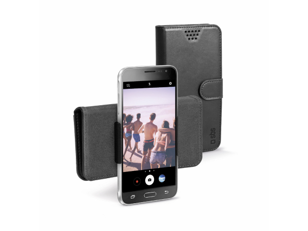 SBS, Universelle Hüllen, Aufklappbares Universal-Cover für Smartphones mit bis zu 4,5 Zoll Displays, Produkte & Wohnen