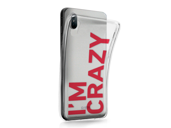 SBS, Covers, Cover I’m Crazy für iPhone XS/X, Produkte & Wohnen