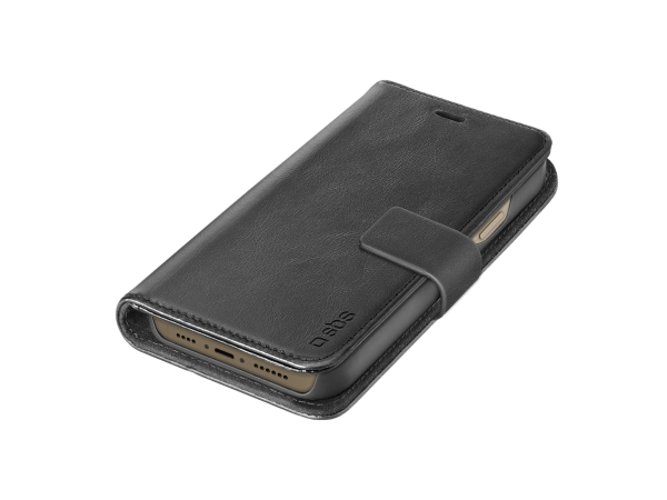 SBS, Klapphülle, Klapphülle aus echtem Leder für iPhone 14 Pro Max, Produkte & Wohnen