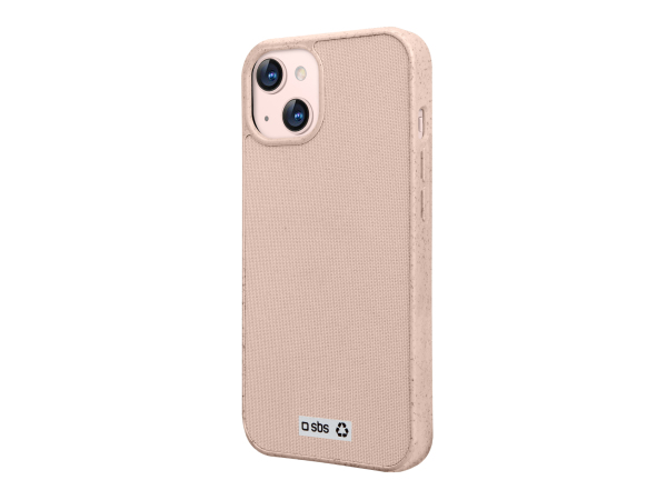 SBS, Kompatibles kabelloses Laden, Farbiges Cover aus recyceltem Kunststoff R-PET für iPhone 14/13, Produkte & Wohnen