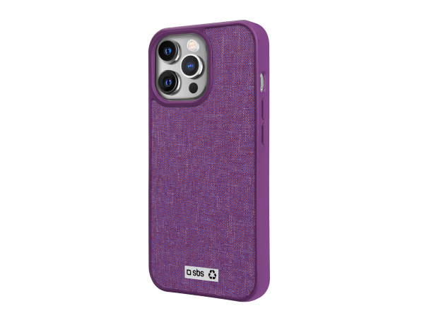 SBS, Umweltfreundliche, Farbiges Cover aus recyceltem Kunststoff R-PET für iPhone 13 Pro Max, Produkte & Wohnen