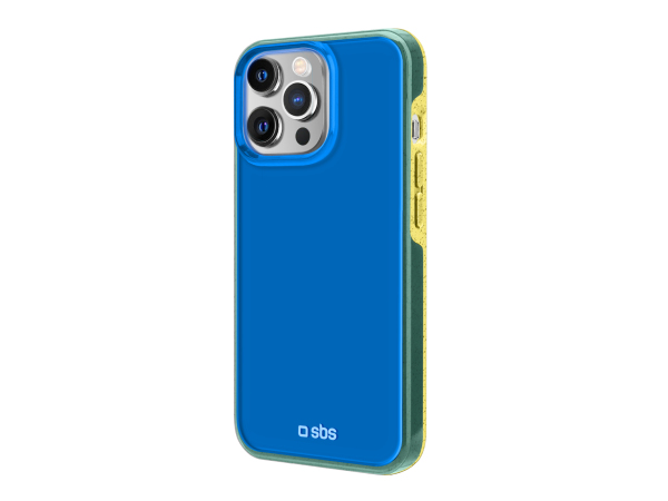 SBS, Umweltfreundliche, Kompostierbares Cover mit transparenter farbiger Oberfläche für das iPhone 13 Pro Max, Produkte & Wohnen