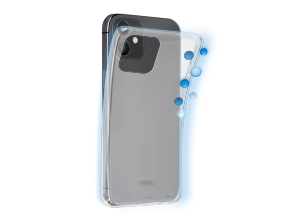 SBS, Kompatibles kabelloses Laden, Antimikrobielles Cover Bio Shield für iPhone 12 Mini, Produkte & Wohnen