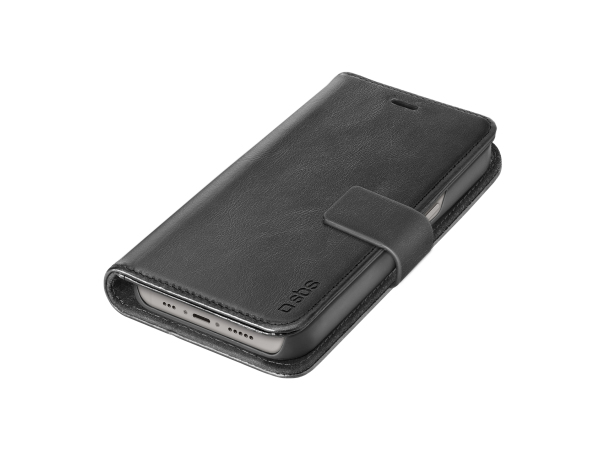 SBS, Klapphülle, Klapphülle aus echtem Leder für iPhone 14, Produkte & Wohnen