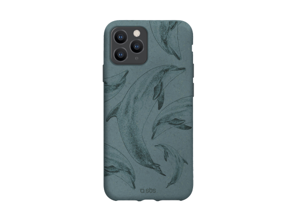 SBS, Umweltfreundliche, Öko-Cover Delphin für iPhone 11 Pro, Produkte & Wohnen