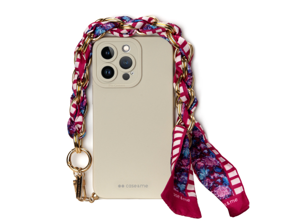 CASEME, Schutzhüllen, Hülle für das iPhone 13 Pro mit Handgelenkkette und Foulard, Produkte & Wohnen
