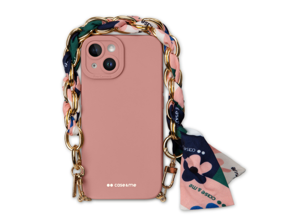 CASEME, Schutzhüllen, Hülle für das iPhone 14 mit Handgelenkkette und Foulard, Produkte & Wohnen