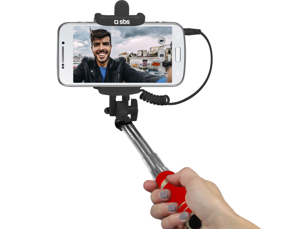 SBS, Fotografie, Mini-Selfie Stick mit Klinkenstecker 3,5 mm, Produkte & Wohnen