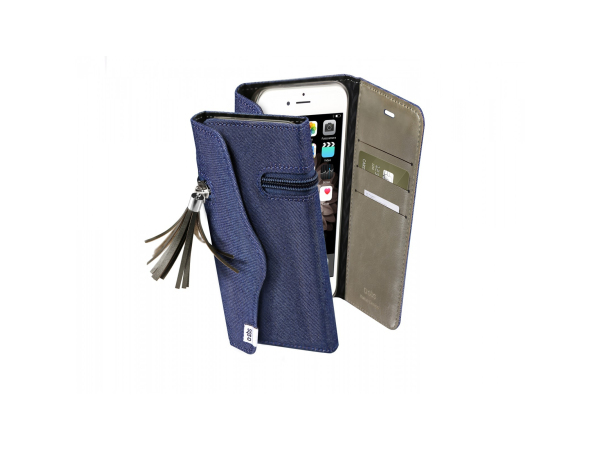 SBS, Klapphülle, Schutzhülle Denim in Jeans im BOOK-Stil für iPhone 6/6S , Produkte & Wohnen