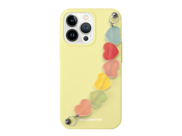 CASEME, Schutzhüllen, iPhone 13 Pro Hülle mit herzförmiger Kette, Produkte & Wohnen