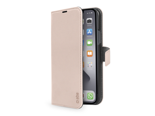 SBS, Klapphülle, Book Case Wallet für iPhone 14/13 mit Standfunktion, Produkte & Wohnen