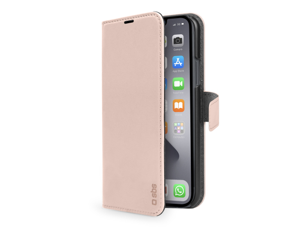 SBS, Klapphülle, Book Case Wallet für iPhone 13 Pro mit Standfunktion, Produkte & Wohnen