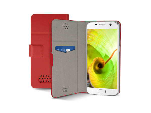 SBS, Universelle Hüllen, Hülle Bookslim Universal für Smartphones bis zu 5'', Produkte & Wohnen