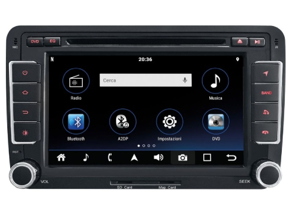 Phonocar, Fahrezeug Hifi, Mediastation 7' DVD, DAB+ inkl. Navi Europa Custom Fit Volkswagen, AUTO & BIKE, VM117E