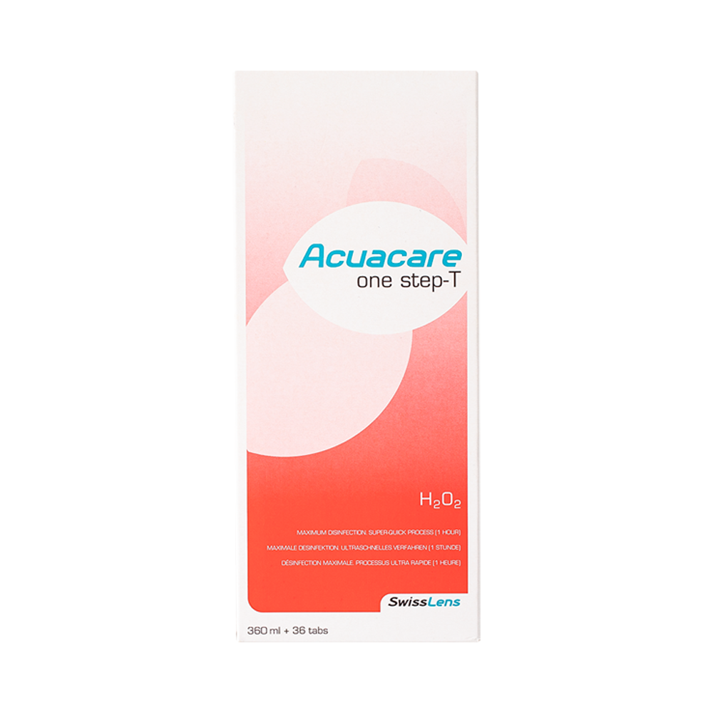 Acuacare one step-T 360 ml + 36 Tabletten