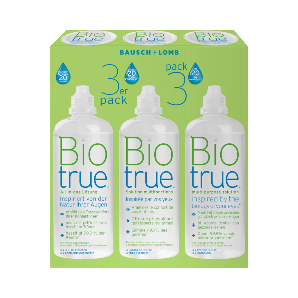 Biotrue All-in-one 3x300ml