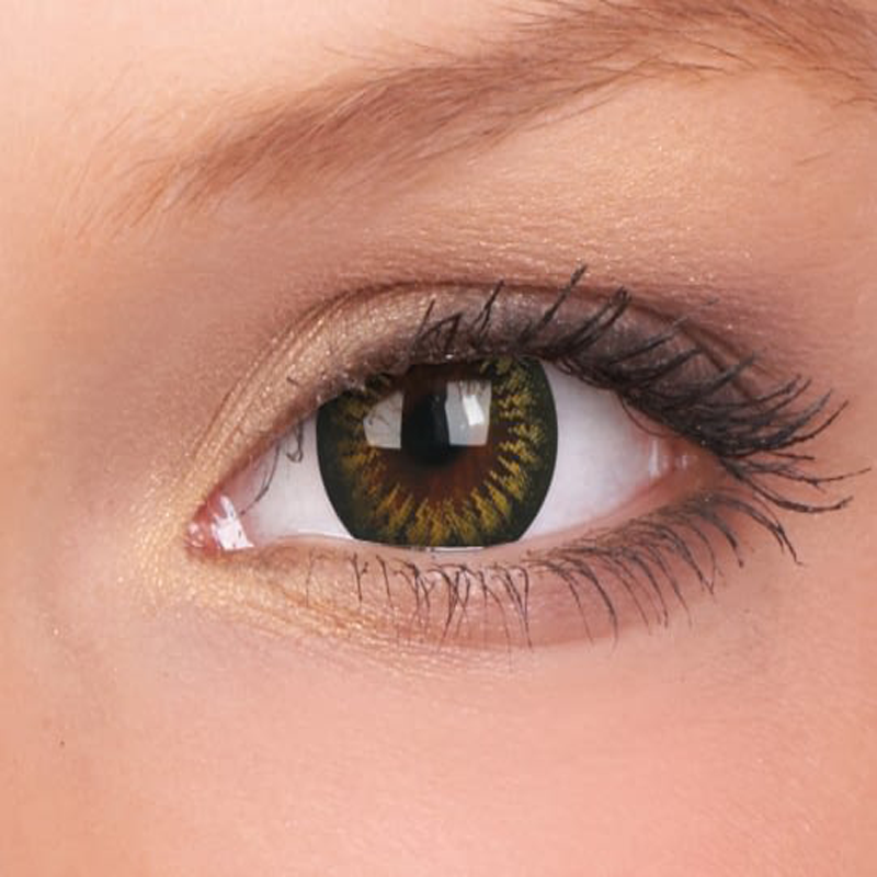 ColourVUE BigEyes Sweet Honey 2 Drei-Monatslinsen