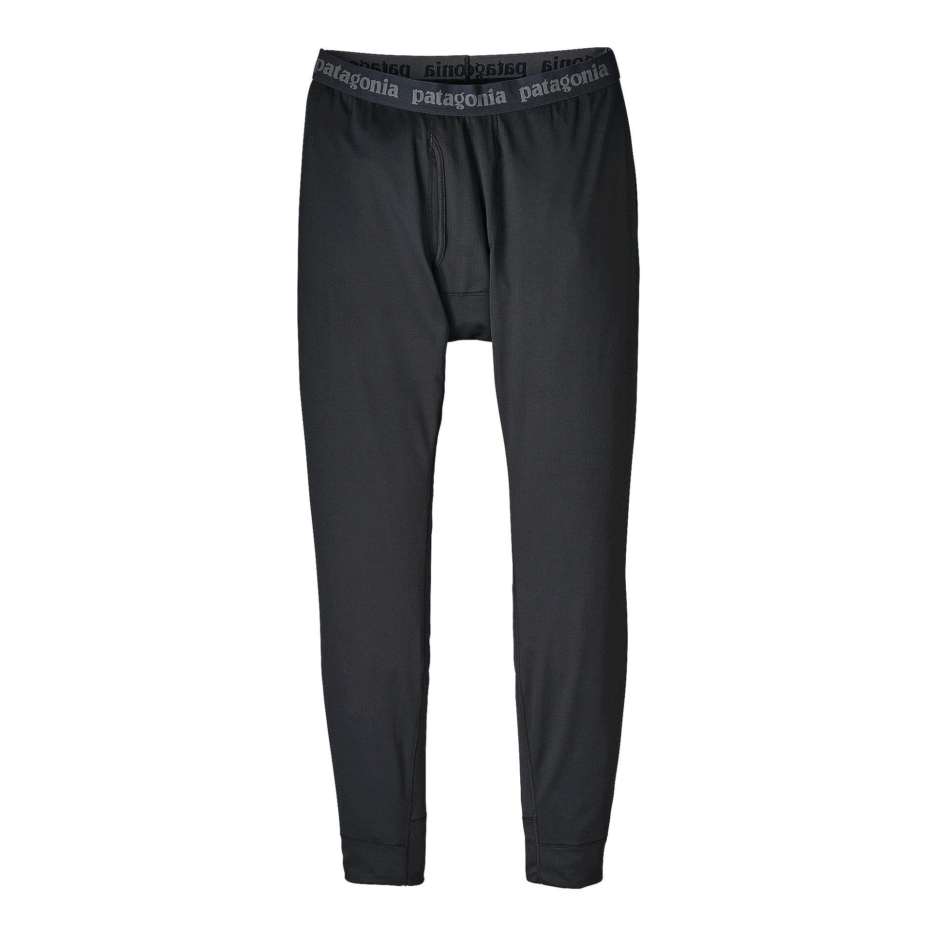 Patagonia M's Capilene Midweight Bottoms Black - Funktionsunterwäsche