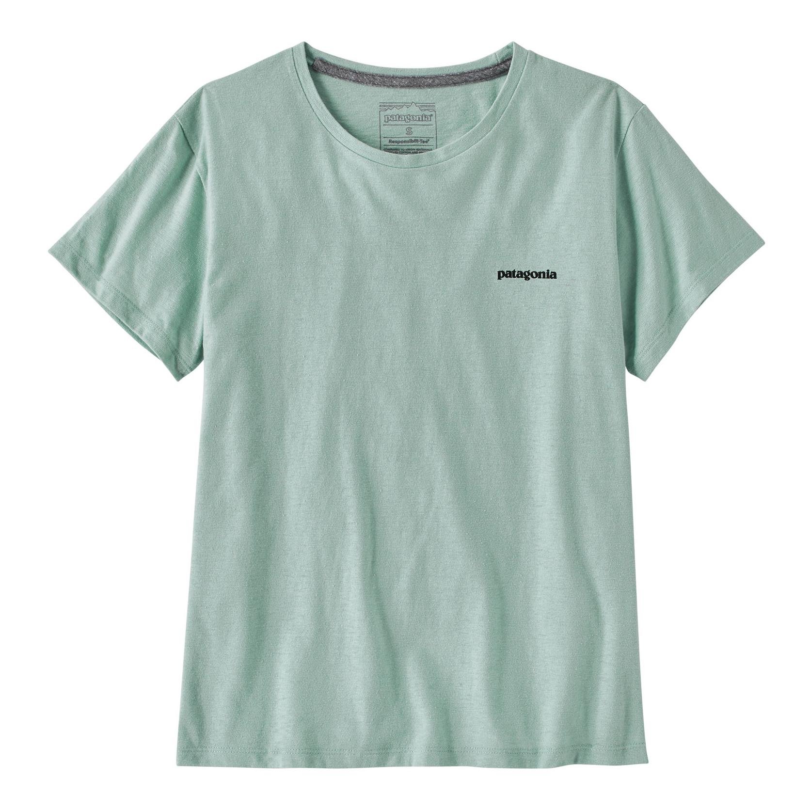 Patagonia W's P-6 Logo Responsibili-Tee - T-Shirt - Wispy Green -