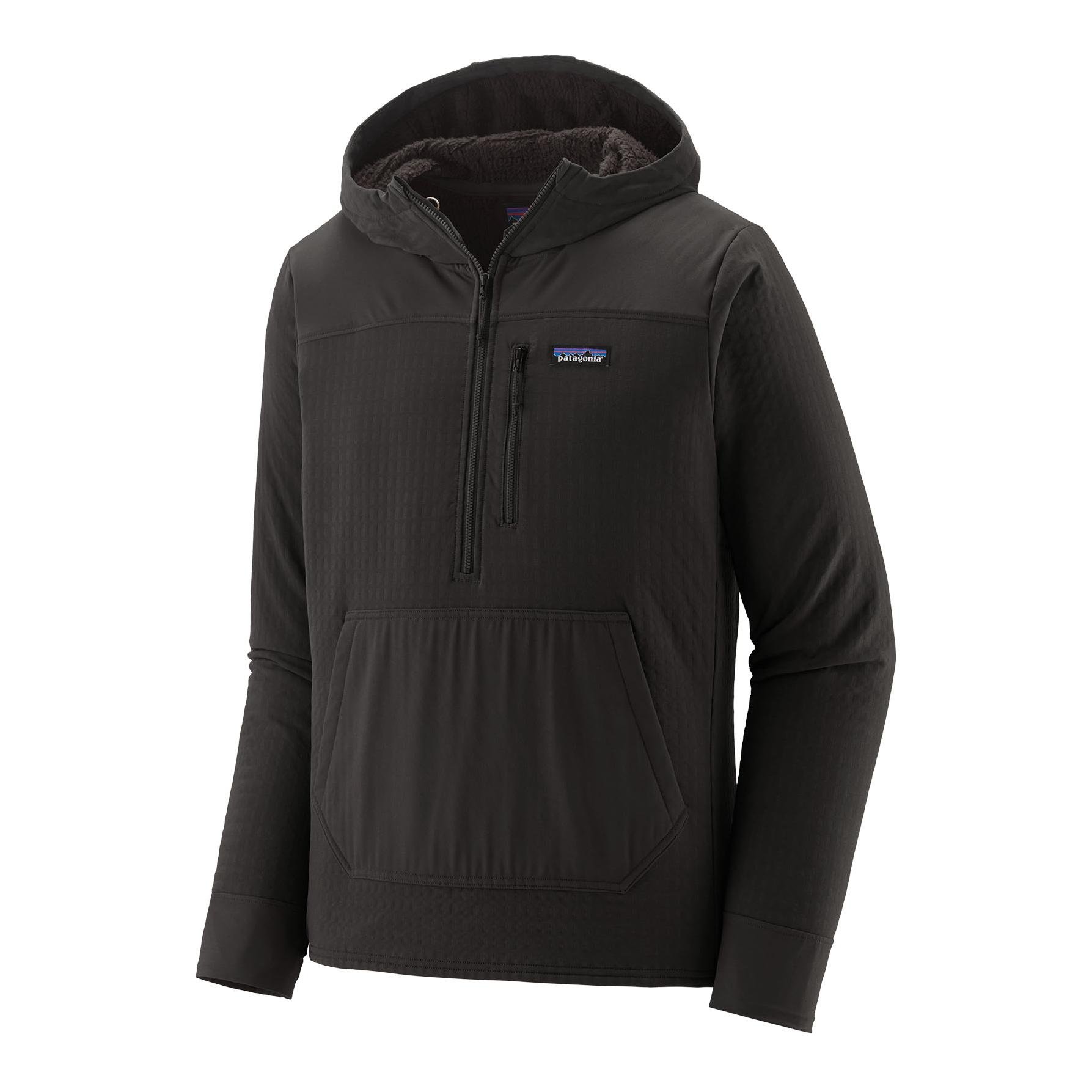 Patagonia M's R2 TechFace Pullover - Jacke - Black -